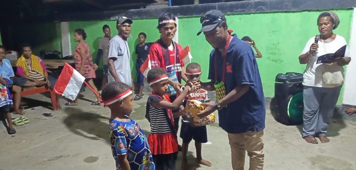 HUT ke-81 RI di Koya Tengah Jayapura Diisi Misa Syukur dan Lomba Tradisional, Kepala Suku Dukung Program Pemerintah