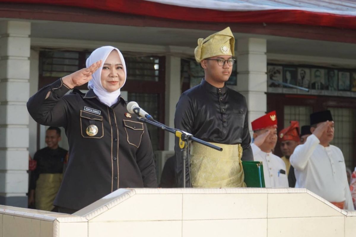 Plt Bupati Langkat Tiorita Surbakti Ajak Pelajar di Stabat Jadi Pionir Kemajuan, Ini Pesan untuk Generasi Muda