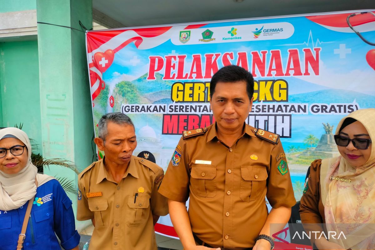 43.126 Warga Rejang Lebong Sudah Ikut Cek Kesehatan Gratis, Dinkes Kejar Target 135.234 Jiwa