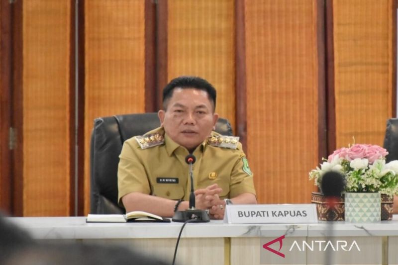 Bupati Kapuas Minta ASN dan Warga Stop Bakar Lahan, Imbau Hemat Air Bersih Hadapi Kemarau