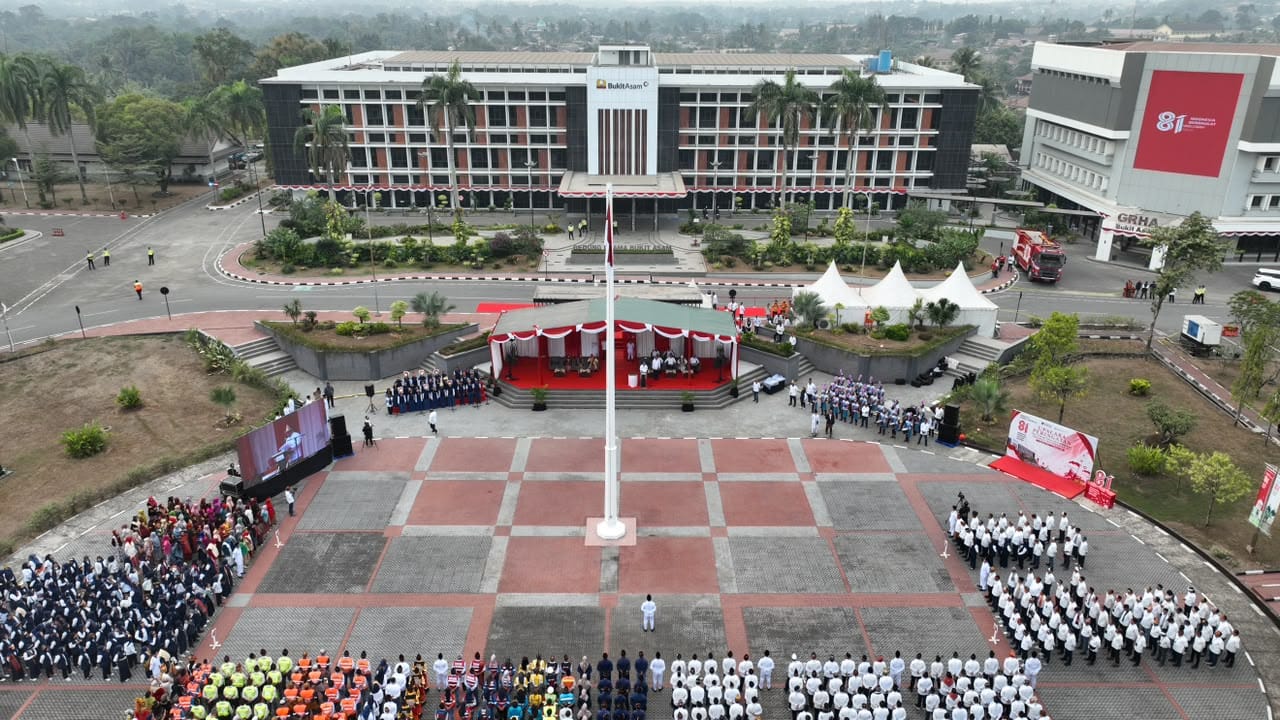 HUT ke-81 RI, PT Bukit Asam Perkuat Pasokan Batu Bara untuk Listrik dan Dorong Kemandirian Masyarakat Ring 1
