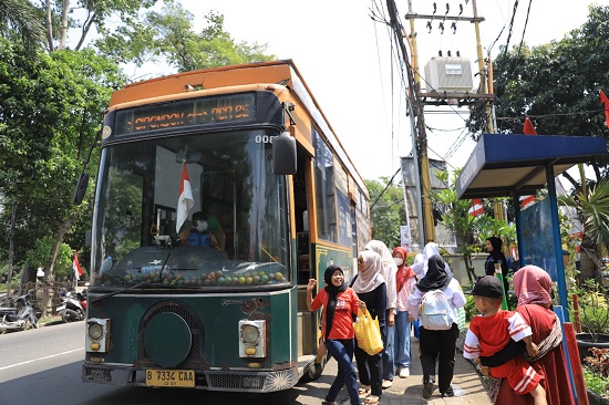 3.635 Warga Kota Tangerang Manfaatkan Bus Tayo dan Si Benteng Gratis Selama HUT RI ke-81