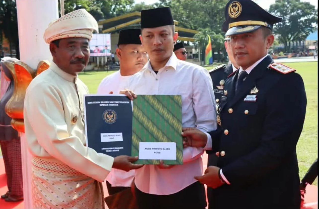HUT ke-81 RI di Binjai: 3 ASN Terima Satyalancana, 180 Paket Sembako untuk Veteran