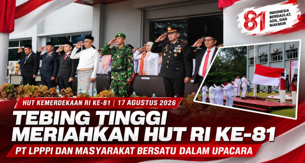 HUT RI ke-81 di Tebing Tinggi Tanjab Barat: PT LPPPI dan Warga Gelar Upacara, Paskibraka hingga Pencak Silat Meriahkan