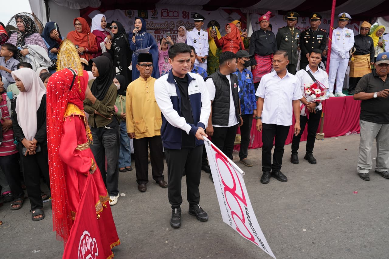 26 Tim Festival Drum Corps Meriahkan HUT ke-81 RI di Tanjung Pura Langkat, Ricky Anthony Ingatkan Sportivitas