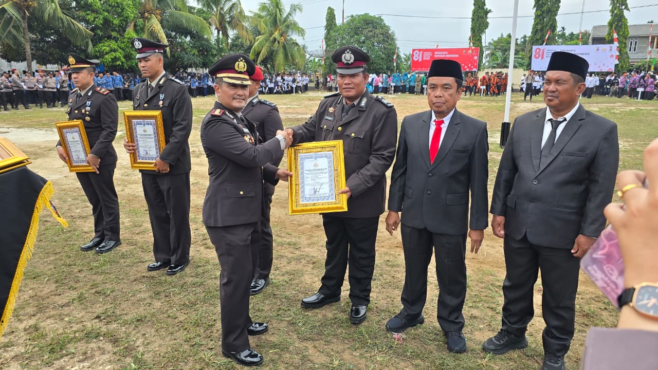 Ekspedisi Merah Putih Presisi di Kempas: 1.000 Peserta, Bantuan Ketinting, dan Penghargaan untuk Kapolres Inhil