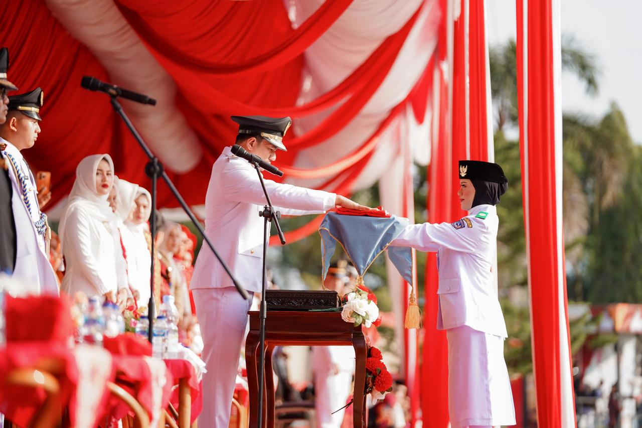 HUT RI ke-81 di Bengkulu Utara, Bupati Arie Serukan Gotong Royong Bangun Daerah dan Wujudkan Keadilan Sosial