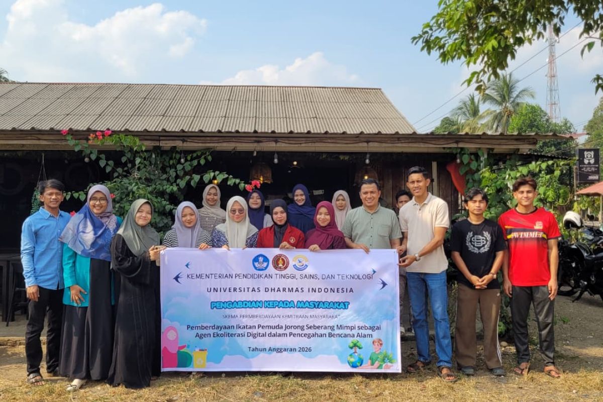 Pemuda Jorong Seberang Mimpi di Dharmasraya Dilatih Jadi Agen Ekoliterasi Digital untuk Cegah Bencana Alam