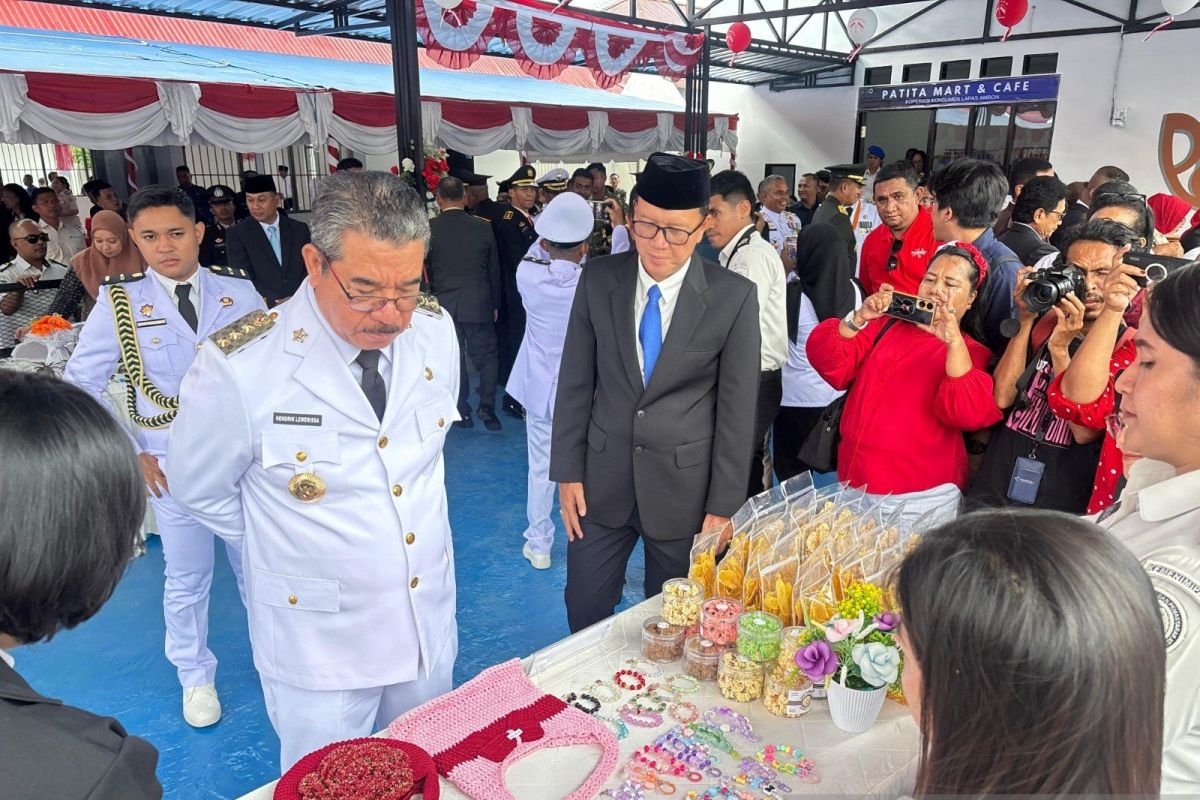 Lapas Ambon Hidupkan Lagi Patita Mart and Cafe Usai Kebakaran, WBP Dilibatkan Jadi Kasir