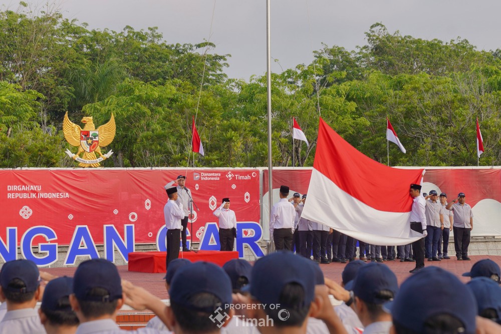 Upacara HUT ke-81 di PT TIMAH Pangkalpinang, Dirut Tekankan Kinerja dan Kontribusi Nyata untuk Bangsa