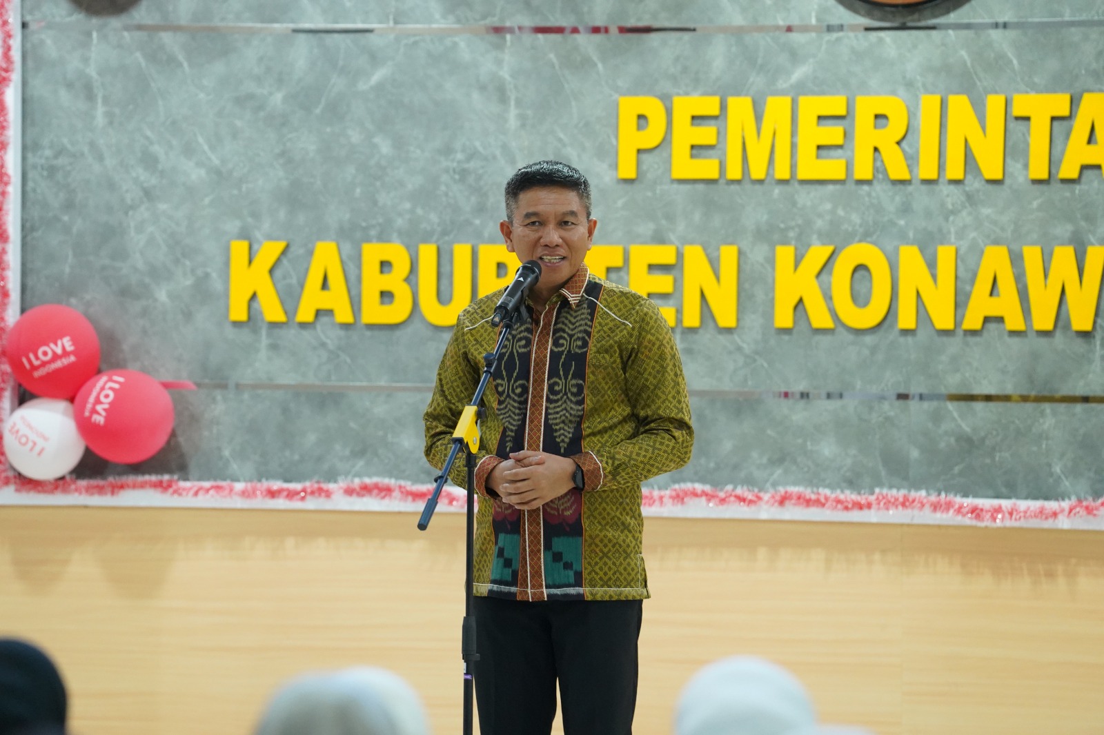 Malam Ramah Tamah HUT ke-81 RI di Konawe Selatan, Bupati Irham Apresiasi Paskibraka dan Panitia