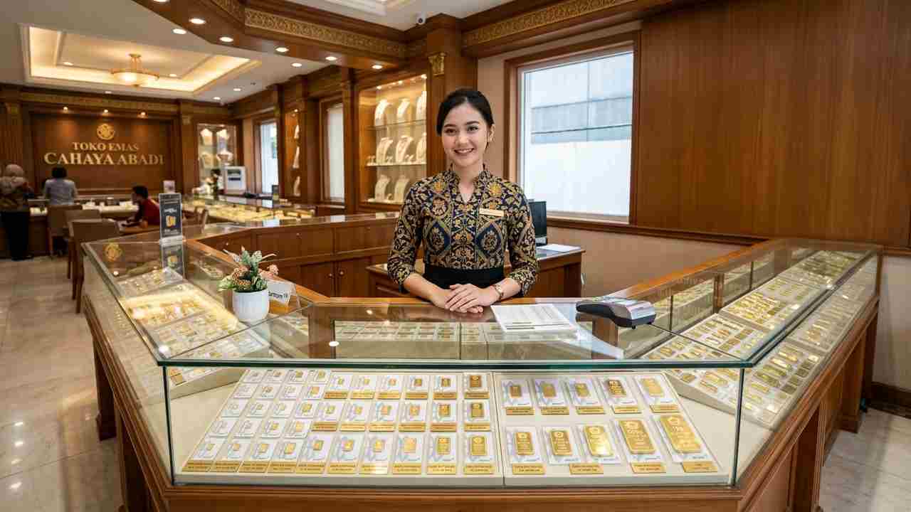 Harga Emas Batangan di Pegadaian Kompak Naik, Antam dan UBS Tembus Rp1,4 Jutaan untuk Ukuran 0,5 Gram