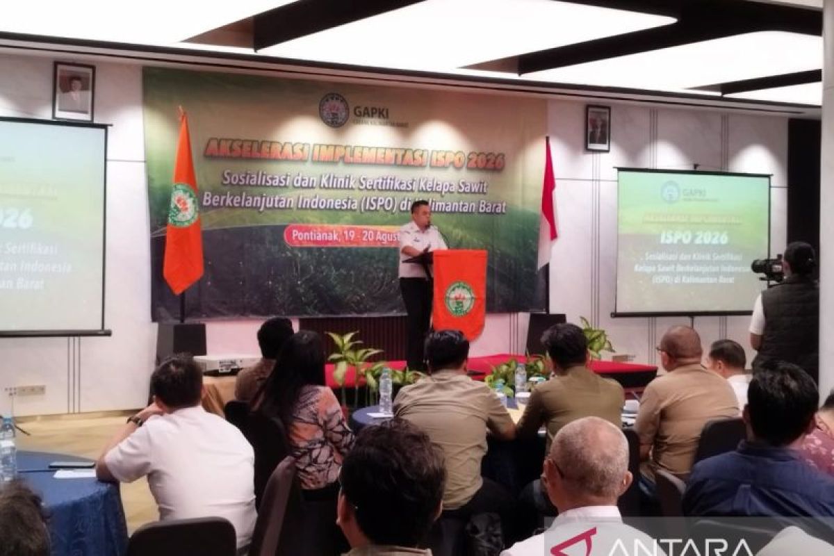 Percepatan ISPO di Kalbar Jadi Kunci Jawab Tekanan Pasar Global dan Aturan EUDR, 119 Perusahaan Sudah Bersertifikat