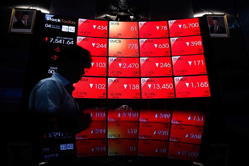 IHSG Dibuka Terperosok 0,65% ke 6.408, Mayoritas Saham Terjebak Stagnan