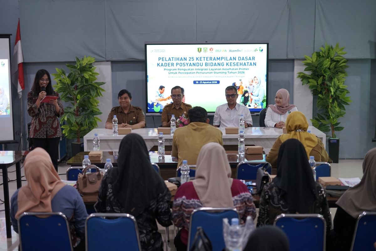 Adaro dan AlamTri Group Latih 25 Kader Posyandu di Tabalong dan Balangan untuk Perkuat Layanan Kesehatan Desa