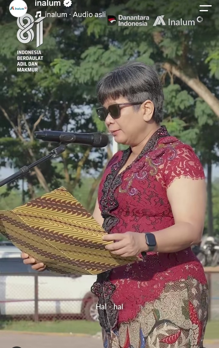 Dirut Inalum Melati Sarnita Pimpin Upacara HUT ke-81 RI di Batu Bara, Tanamkan Semangat Cinta Tanah Air ke Seluruh Karyawan