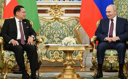 Presiden Putin Sebut Rusia dan Myanmar Terikat Persahabatan yang Teruji Waktu