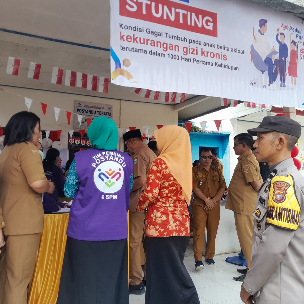 Bupati dan Wabup Mamuju Tengah Turun ke Posyandu Desa Tangkou, Dorong Deteksi Dini Stunting Balita