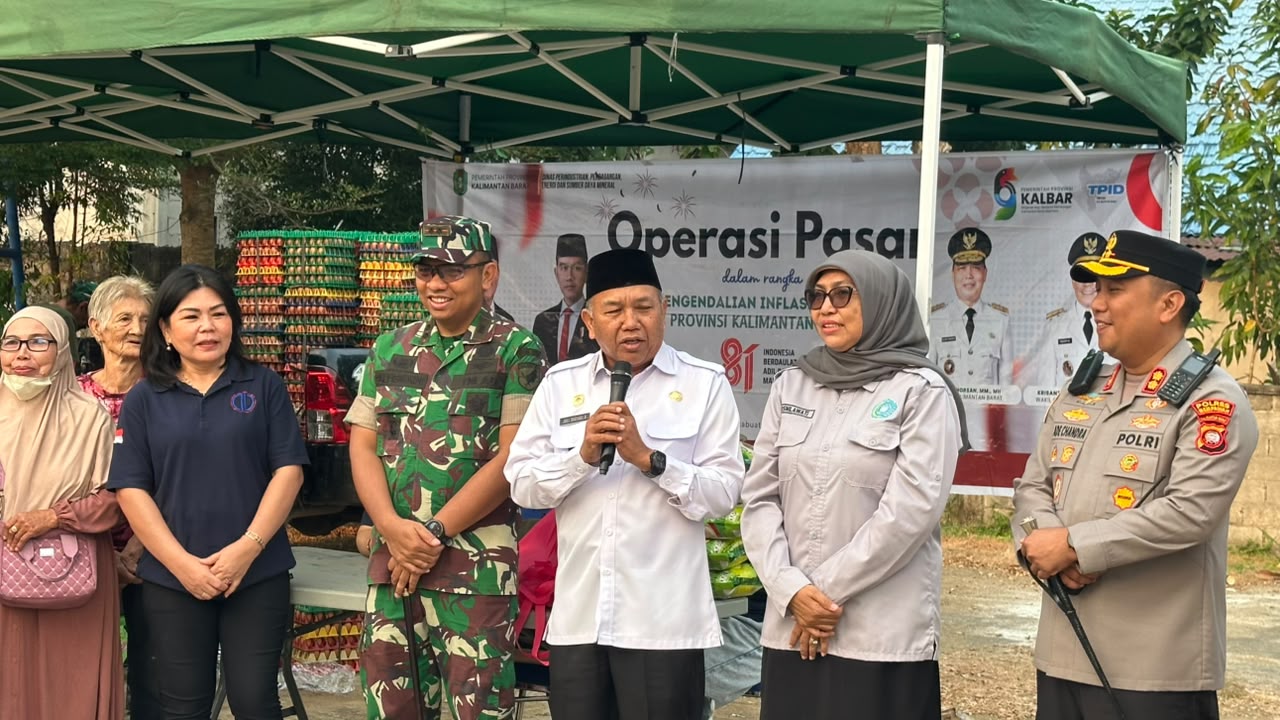 Operasi Pasar di Mempawah: 1.000 Paket Sembako Rp 90.000 Diserbu Warga, Pemprov Kalbar Jaga Stabilitas Harga Jelang HUT RI