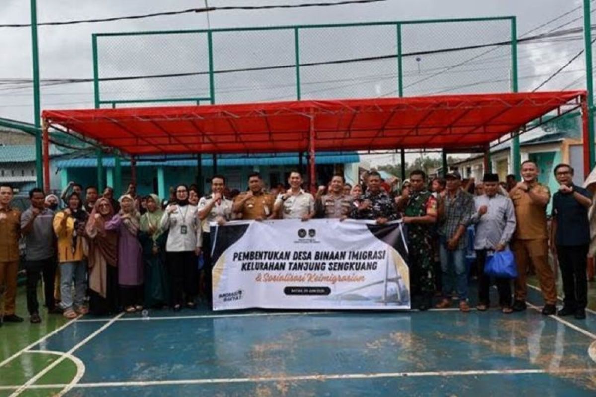 Imigrasi Batam Libatkan 9 Desa Binaan untuk Awasi Orang Asing dan Cegah TPPO di Wilayah Pesisir