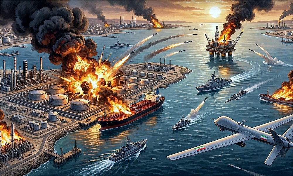 Serangan Drone Houthi ke Kilang Aramco Jazan: Target Strategis yang Mengancam Pasokan Energi Global