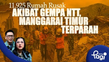 BNPB Catat 11.925 Rumah Rusak Akibat Gempa NTT, 40.040 Jiwa Mengungsi dan Manggarai Timur Jadi Episentrum Kerusakan