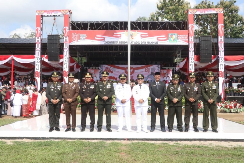 HUT ke-81 RI: Forkopimda Simalungun Buktikan Sinergitas Lewat Momen Kebersamaan Usai Upacara