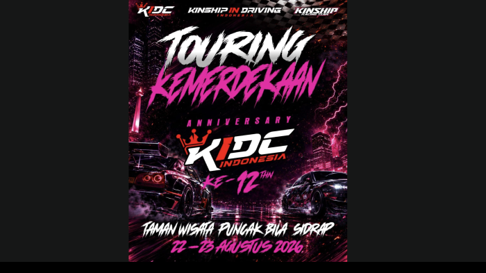 Touring KIDC Indonesia ke-12 di Puncak Bila: 400 Mobil Siap Padati Kawasan Wisata Sidrap