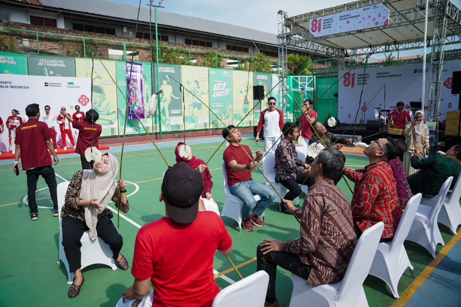 Semarak HUT ke-81 RI, Pegadaian Kanwil I Medan Kumpulkan 100 Kantong Darah dan Gelar Lomba Tradisional