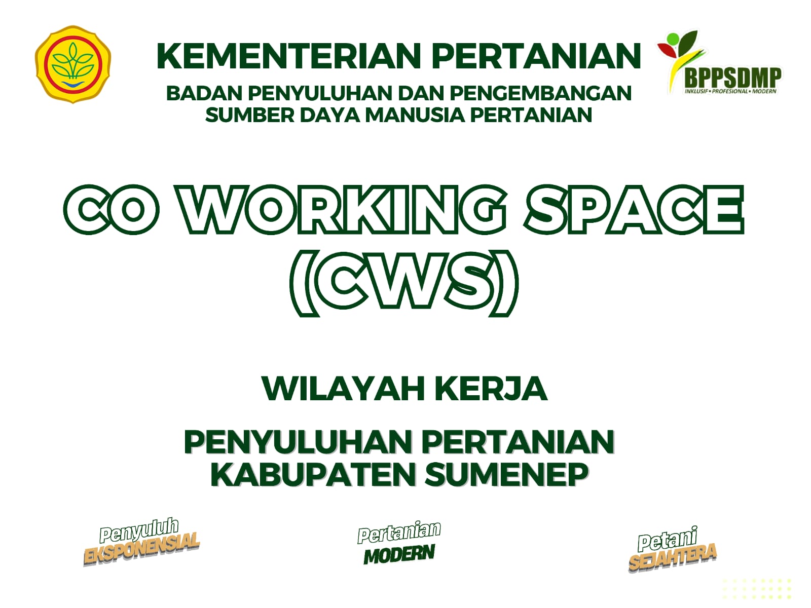 Kantor Baru Penyuluh Pertanian Sumenep Diresmikan, Kepala DKPP: Ini Rumah Kita Bersama