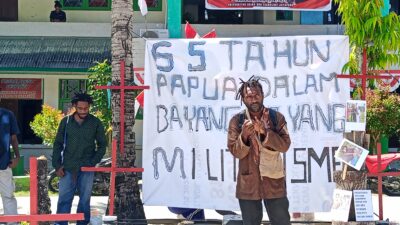 BEM USTJ Jayapura Soroti 65 Tahun Militerisme di Papua, Mahasiswa Dinilai Jadi Perpanjangan Suara Masyarakat Adat