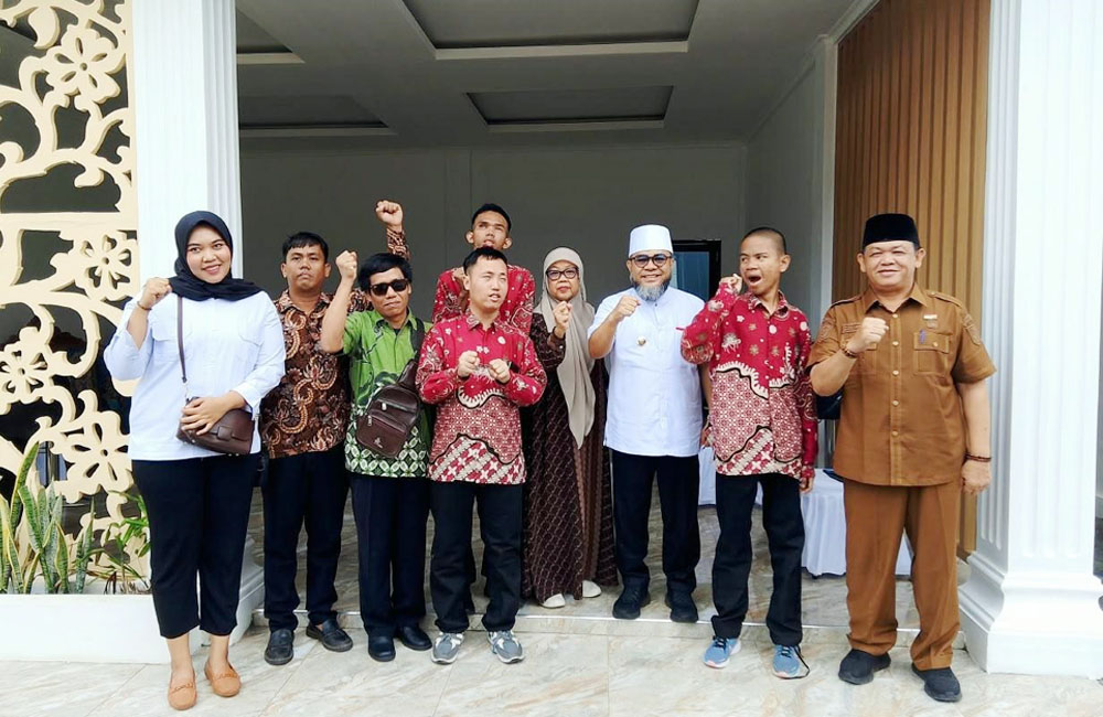 Gubernur Bengkulu Helmi Hasan Undang Band Disabilitas Panti Amal Mulia ke Rumah Dinas, Janjikan Tampil di Panggung Nasional