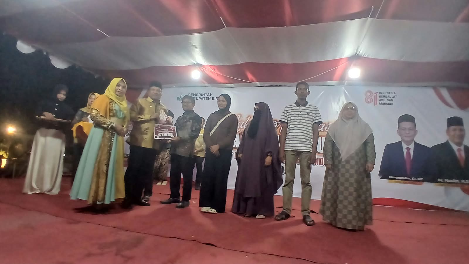 135 Sekolah Meriahkan HUT ke-81 RI di Bireuen, SMAN 2 Bireuen Juara Satu Pawai Budaya