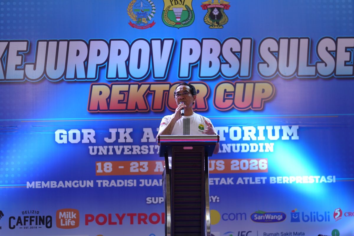 PBSI Sulsel dan Unhas Resmikan JK Arenatorium GOR untuk Pembinaan Atlet Bulu Tangkis di Makassar