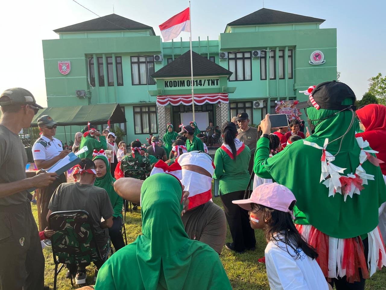HUT ke-81 RI di Kodim 0914/Tana Tidung: Lomba Meriahkan Kemerdekaan hingga Cara Tanamkan Nasionalisme ke Anak Prajurit