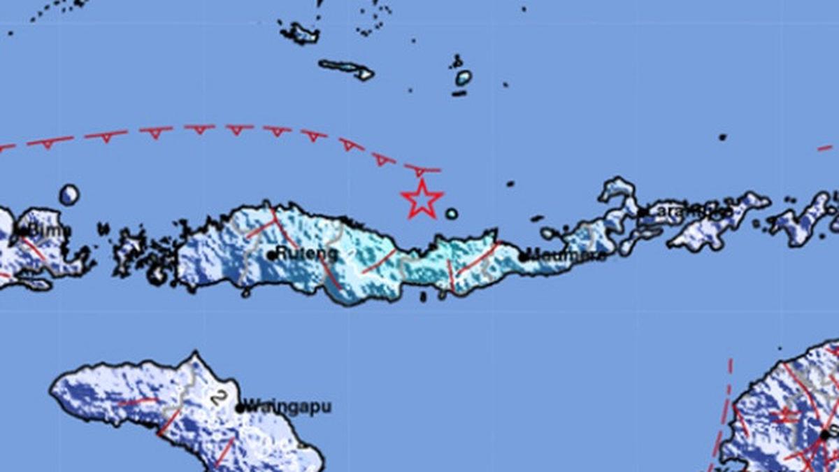 Gempa Susulan M5,2 Guncang Nagekeo NTT, Total 2.768 Kali Getaran Tercatat hingga Rabu Pagi