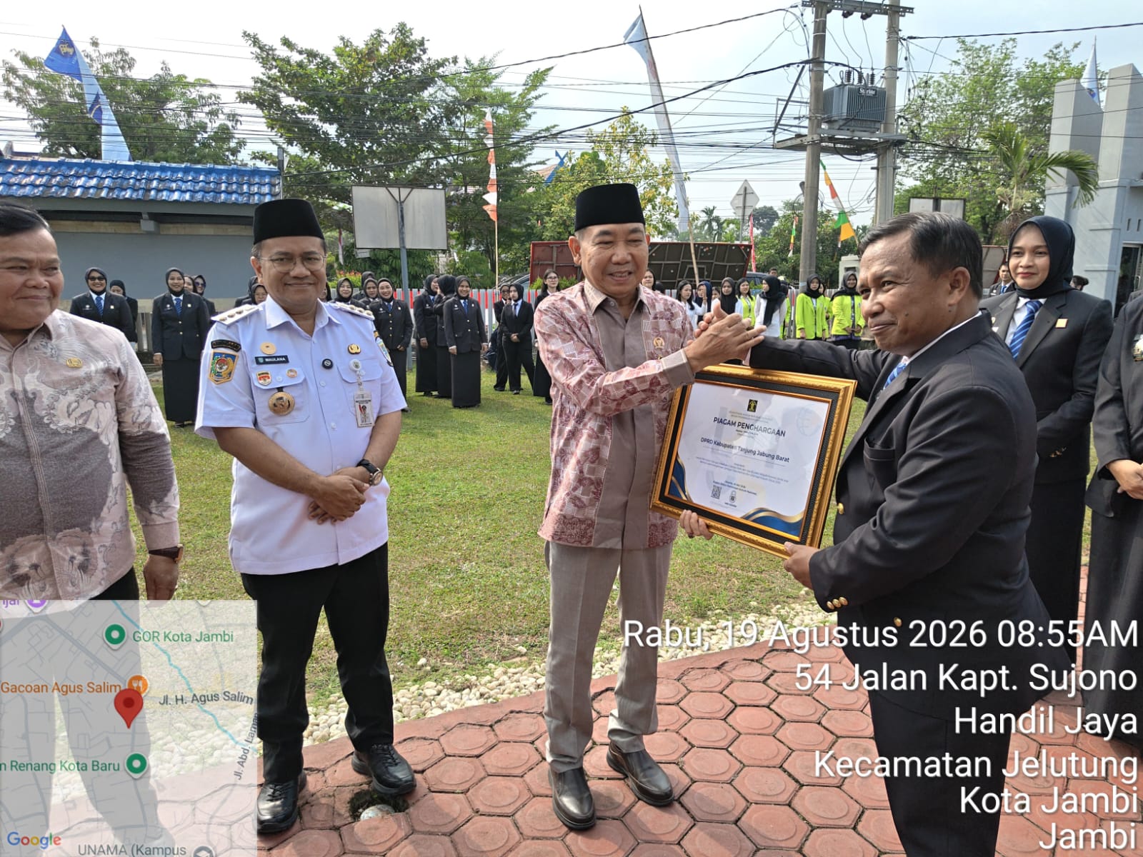 DPRD Tanjab Barat Raih Peringkat Pertama Pengelolaan Informasi Hukum Se-Jambi, Nilai 82 Predikat A