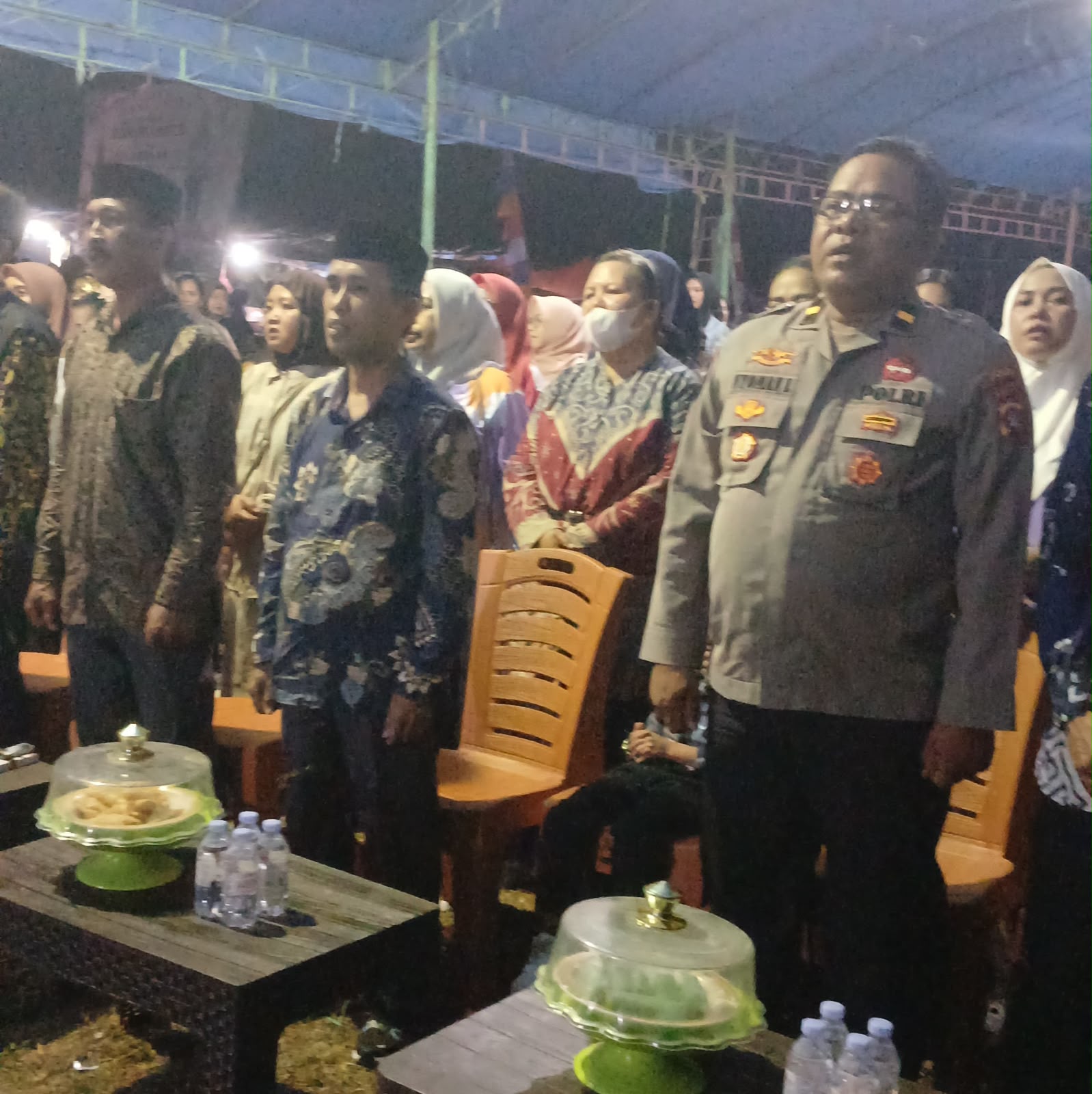 Polsek Pangale Hadir di Malam Ramah Tamah HUT RI ke-81, Sinergi Polri dan Warga Diperkuat di Mamuju Tengah