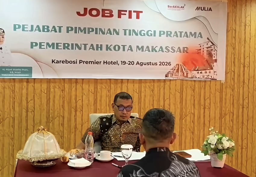 Pemkot Makassar Mulai Uji Job Fit Seluruh Kepala OPD, Wali Kota Munafri: The Right Man on The Right Place