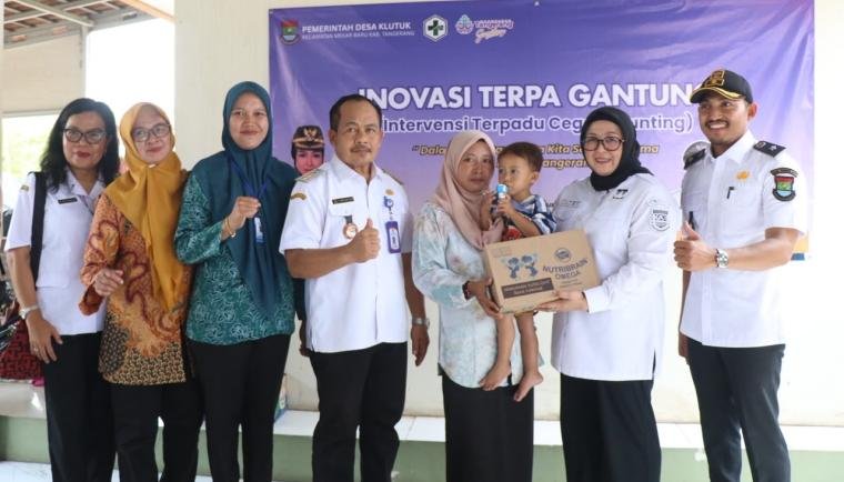 Wabup Tangerang Canangkan Inovasi Terpa Gantung di Desa Klutuk, Targetkan Penanganan Stunting Multi-Sektor