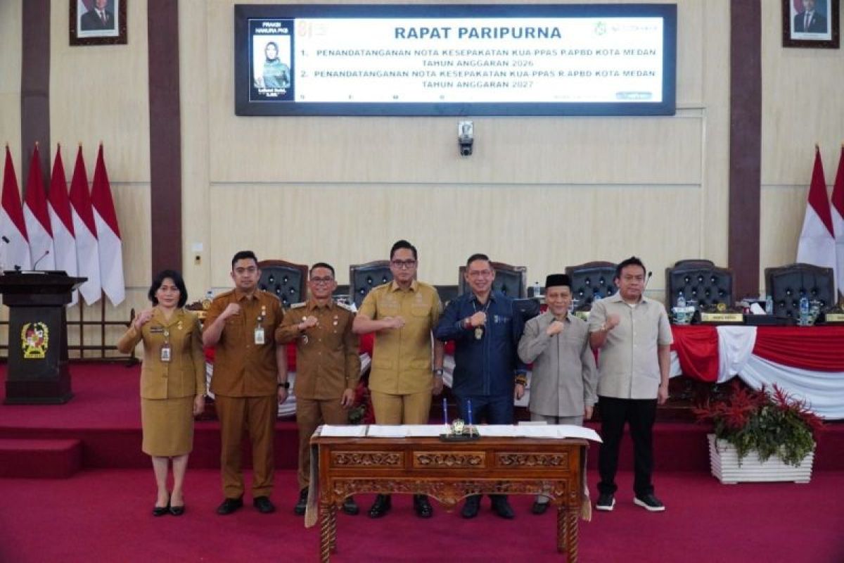 Pemkot Medan dan DPRD Sahkan Perubahan Propemperda 2026, Rancangan Perda Prioritas Siap Dibahas