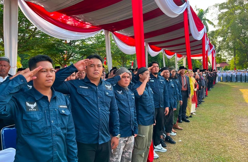 Eks Napiter Ikut Upacara HUT ke-81 RI di Jambi, Polda: Momentum Perkuat Komitmen Jaga NKRI