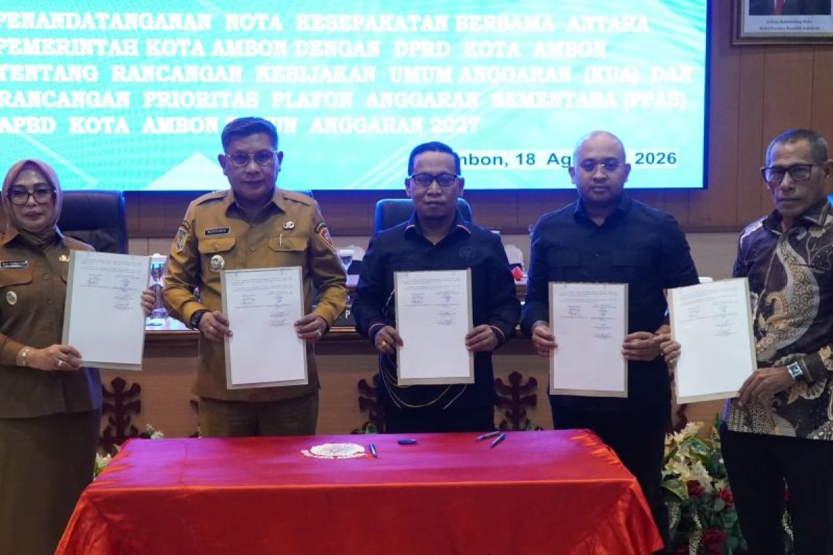 Pemkot Ambon Rancang Pendapatan APBD 2027 Capai Rp1,13 Triliun, Fokus pada Transformasi Digital dan Ekonomi Kreatif