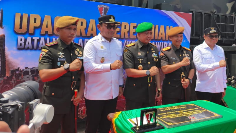 Pangdam VI/Mulawarman Resmikan Yonarmed 22/Kesumawira di Kukar, Perkuat Pertahanan Wilayah Strategis Kaltim