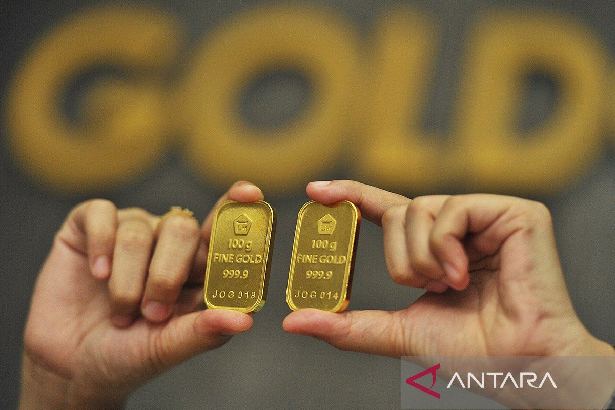 Harga Emas Antam di Kalimantan Selatan Anjlok Rp50.000 Jadi Rp2,645 Juta per Gram, Buyback Ikut Turun