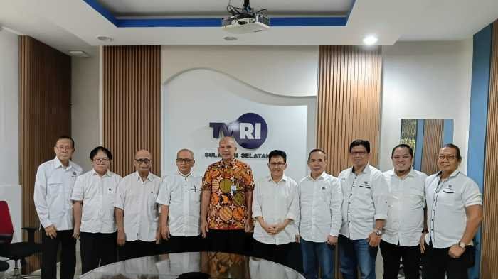 PWI Sulsel Temui TVRI Makassar, Rancang Pelatihan Wartawan dan Perkuat Pertahanan dari Hoaks
