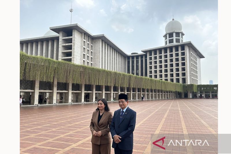 Menteri Jerman Reem Alabali Radovan Sebut Istiqlal-Katedral Contoh Nyata Toleransi Agama untuk Dunia di Indonesia