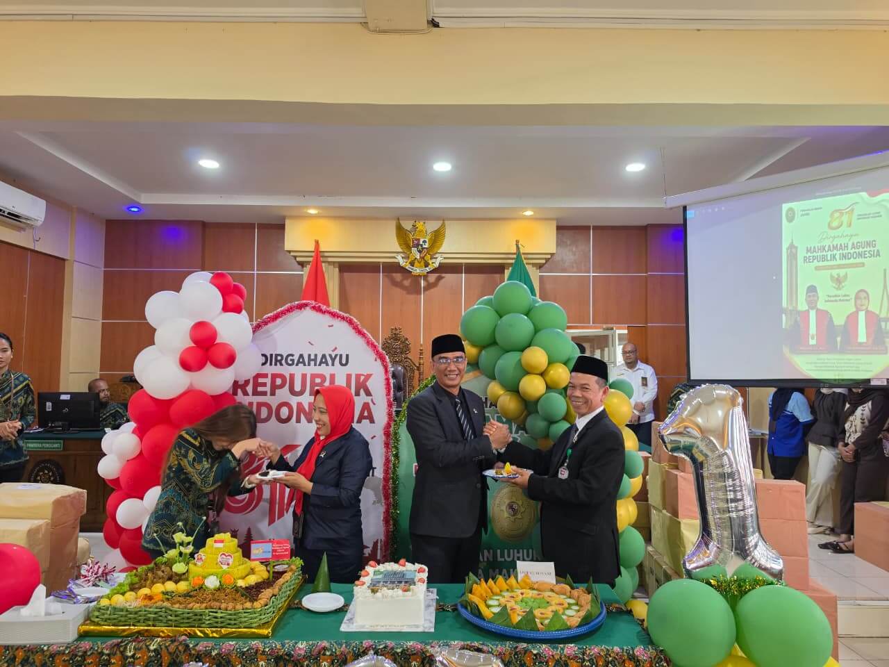 HUT ke-81 Mahkamah Agung, PN Jambi Tegaskan Komitmen Pelayanan Terbaik bagi Pencari Keadilan