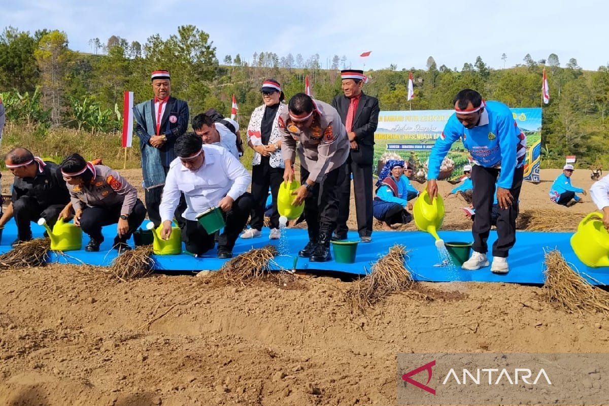 Polda Sumut Siapkan 6,16 Hektare Lahan di 9 Polres untuk Swasembada Bawang Putih, Target Panen November 2026