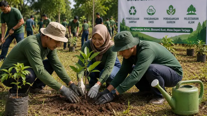 Otorita IKN Tanam 5 Juta Pohon di 8.947 Hektare, Beruang Madu Kembali Muncul
